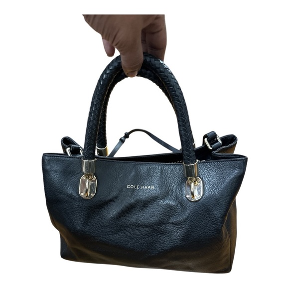 Cole Haan Black Crossbody Bag with Adjustable Strap - Picture 3 of 10